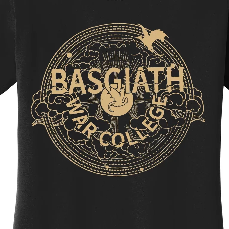 Fourth Wing Romantasy Dragon Yarros Basgiath Fantasy Bookish Women's T-Shirt