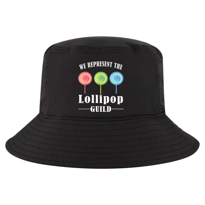 funny We Represent The Lollipop Guild Cool Comfort Performance Bucket Hat