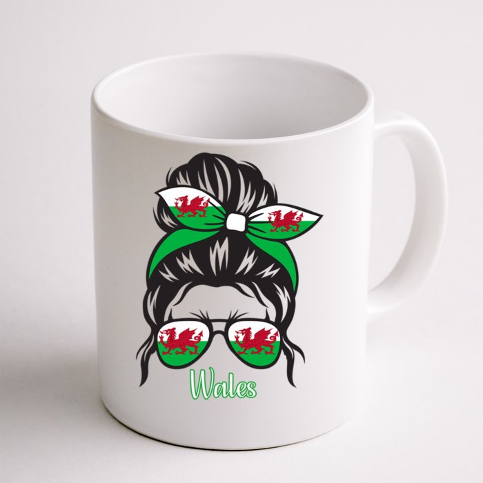 Funny Wales Roots Wales Flag Front & Back Coffee Mug