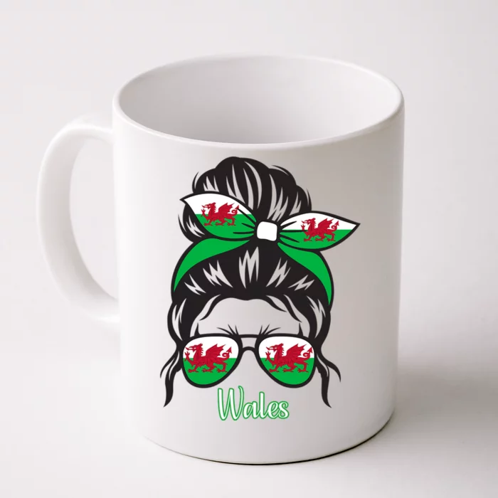 Funny Wales Roots Wales Flag Front & Back Coffee Mug