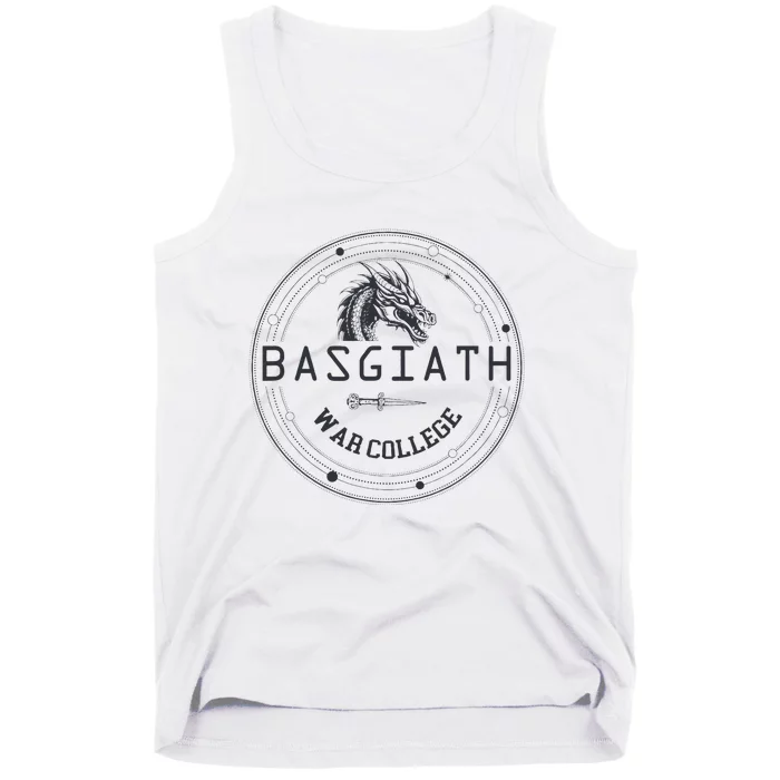 Fourth Wing Romantasy Dark Academia Dragons Ya Fantasy Book Tank Top