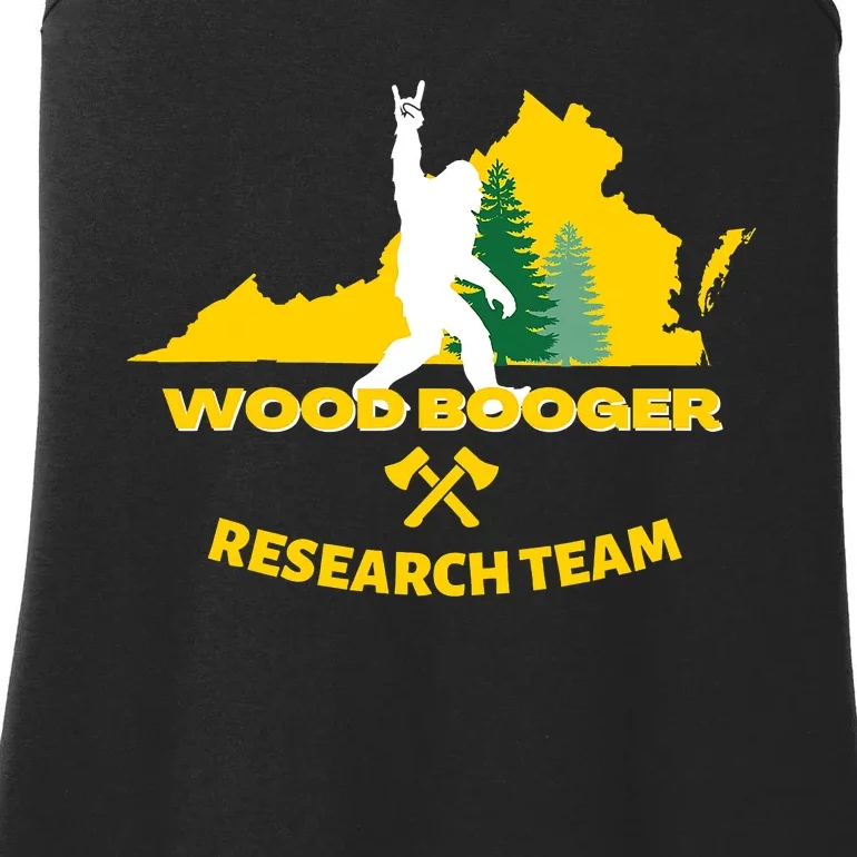 Funny Woodbooger Research Team Ladies Essential Tank