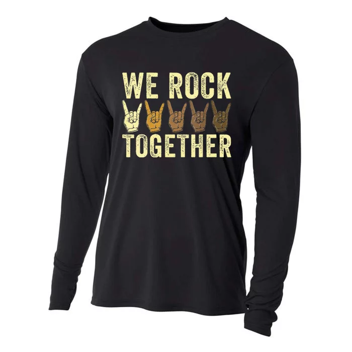 Funny We Rock Together Cooling Performance Long Sleeve Crew