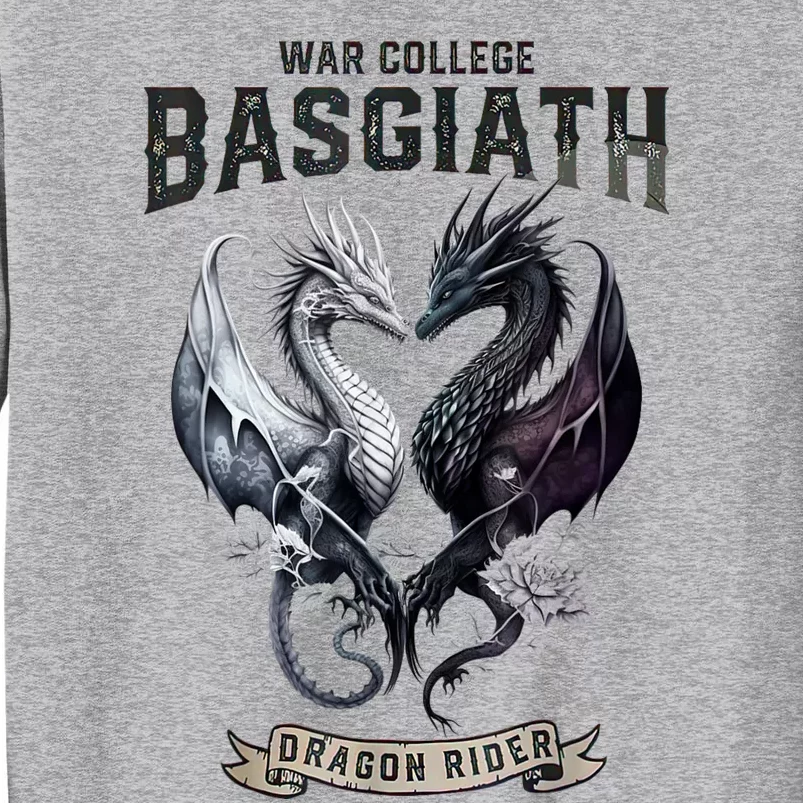 Fourth Wing Romantasy Dark Academia Dragons YA Fantasy Book Tall Sweatshirt