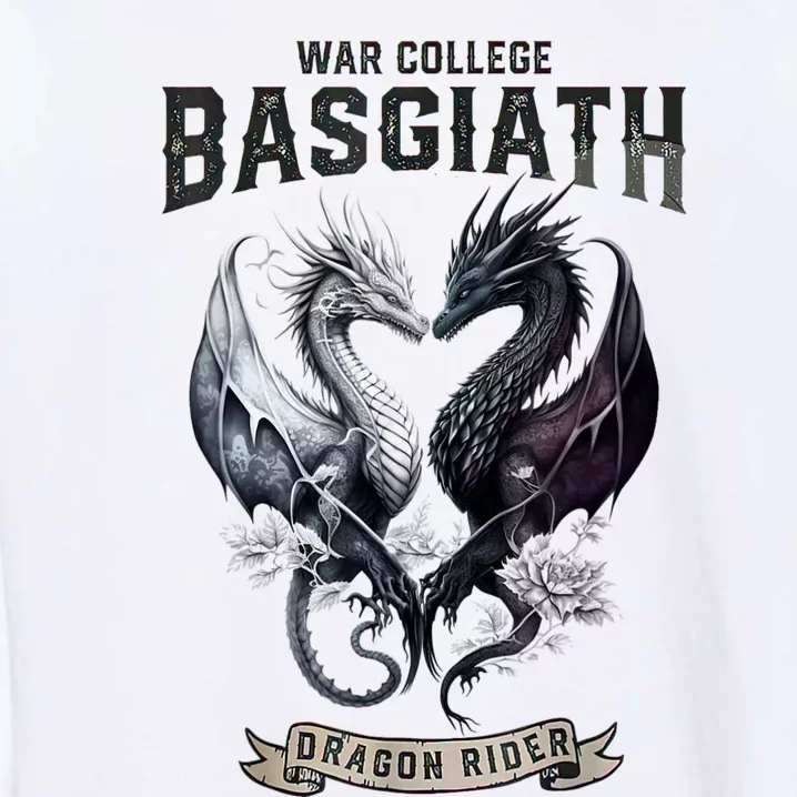 Fourth Wing Romantasy Dark Academia Dragons YA Fantasy Book Garment-Dyed Sweatshirt