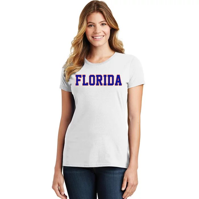 Florida Women Retro Orange Women's T-Shirt