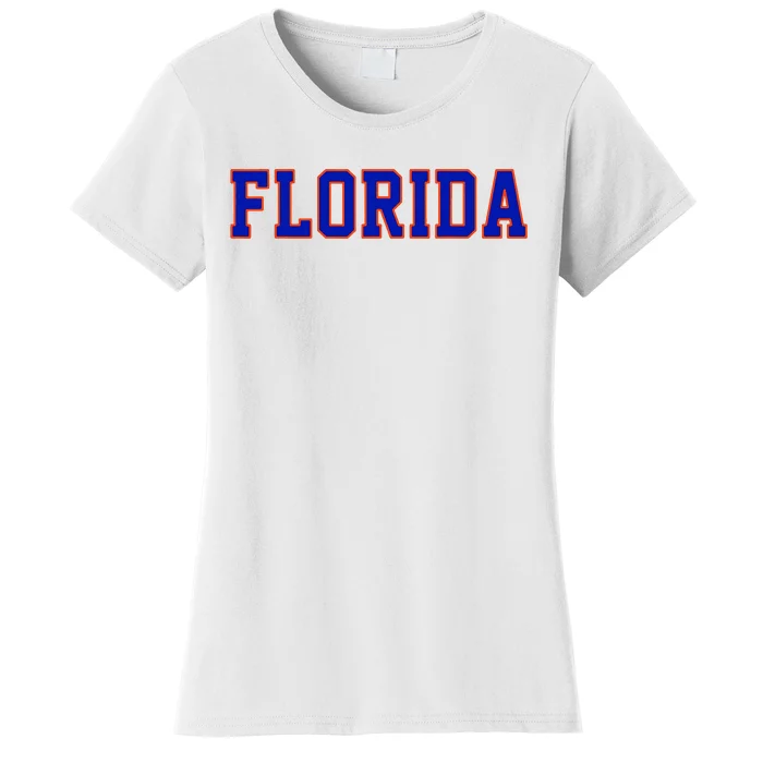 Florida Women Retro Orange Women's T-Shirt