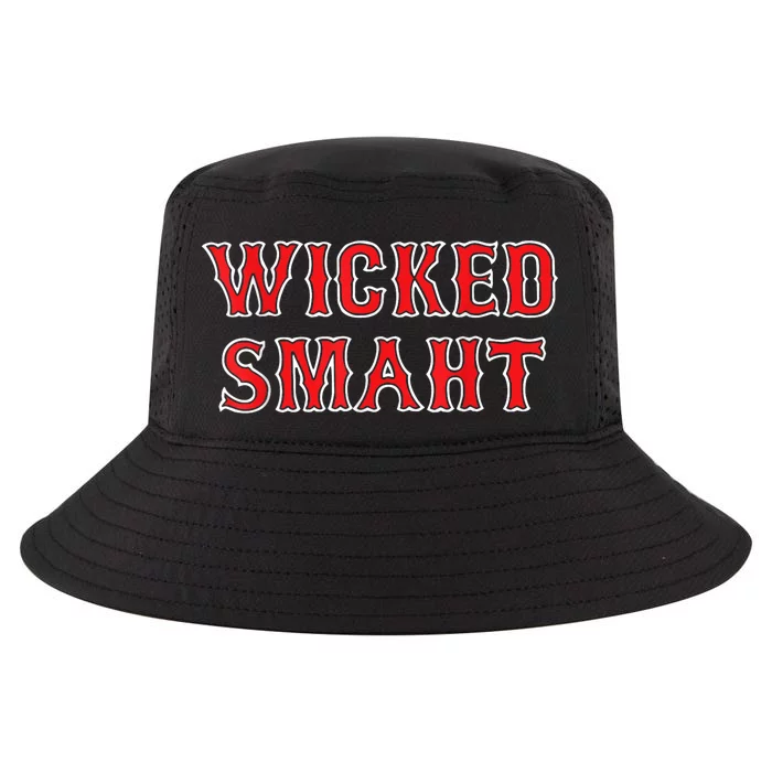 Funny Wicked Smaht Gift Funny Saying Sarcastic Novelty Boston Cool Comfort Performance Bucket Hat