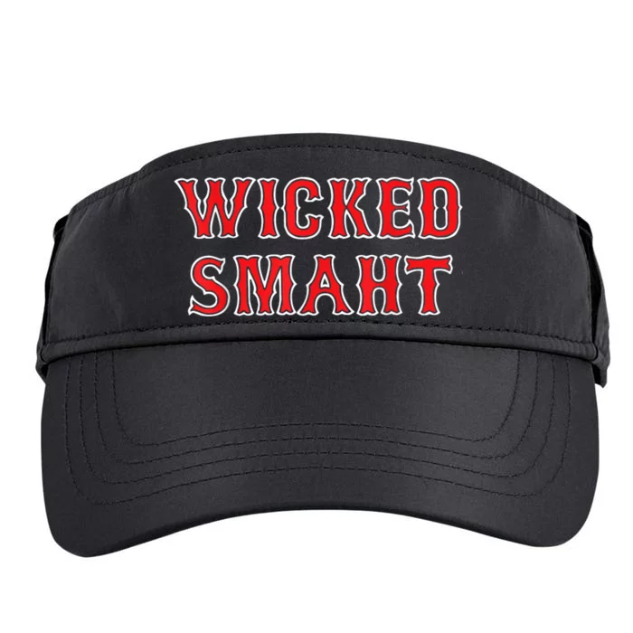 Funny Wicked Smaht Gift Funny Saying Sarcastic Novelty Boston Adult Drive Performance Visor