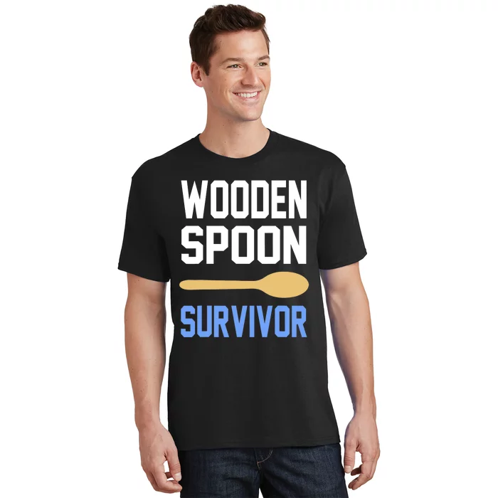 Funny Wooden Spoon Survivor I Survived Wooden Spoon Vintage T-Shirt