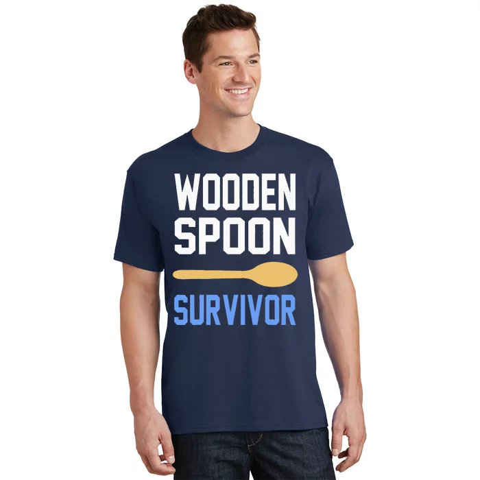 Funny Wooden Spoon Survivor I Survived Wooden Spoon Vintage T-Shirt