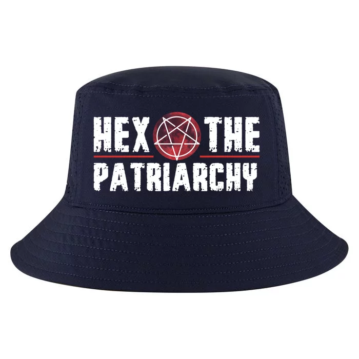 Feminist Witch Smash The Patriarchy Hex The Patriarchy Gift Cool Comfort Performance Bucket Hat