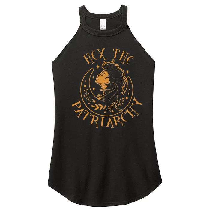 Feminist Witch Smash The Patriarchy Hex The Patriarchy Women’s Perfect Tri Rocker Tank