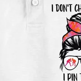 Funny Wrestling Teen Girls I Don't Chase Boys I Pin Them Dry Zone Grid Performance Polo