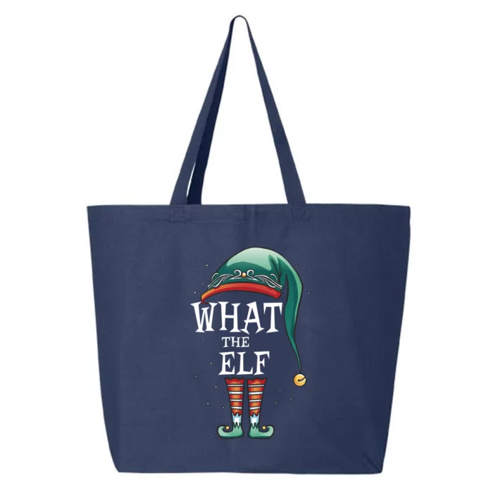 Funny What The Elf Costume Family Matching Christmas Gift 25L Jumbo Tote