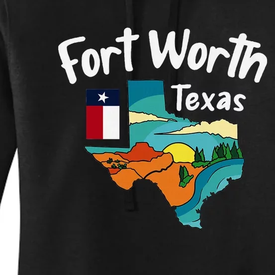 Fort Worth Texas Women's Pullover Hoodie