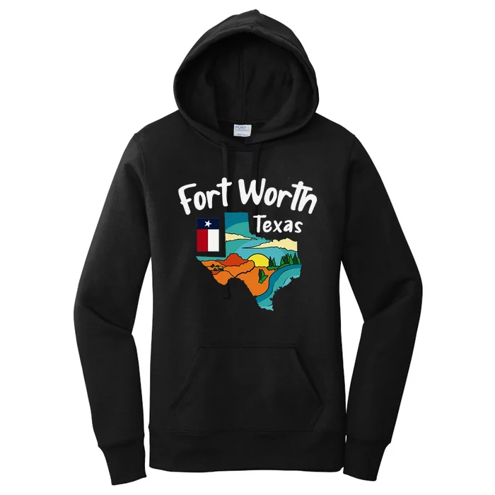 Fort Worth Texas Women's Pullover Hoodie