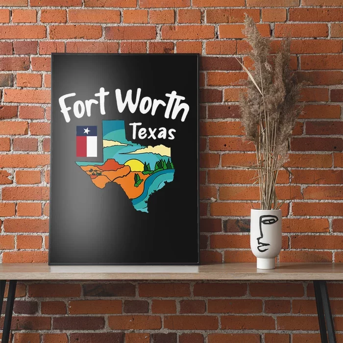 Fort Worth Texas Poster