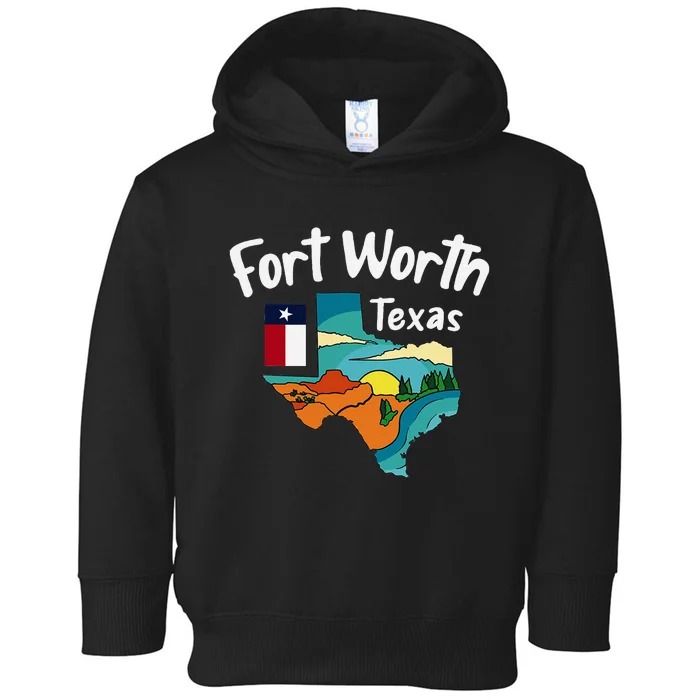 Fort Worth Texas Toddler Hoodie