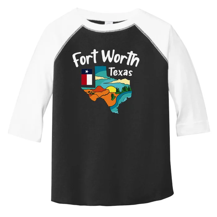 Fort Worth Texas Toddler Fine Jersey T-Shirt