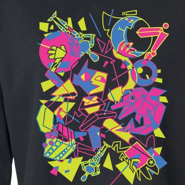 Fangamer Whats The Data Theta Cropped Pullover Crew