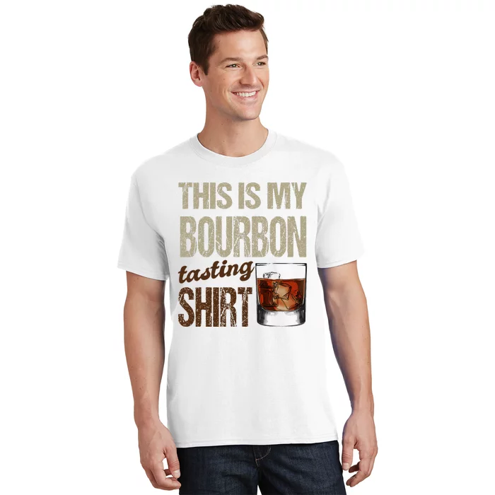 Funny Whiskey This Is My Bourbon Tasting T-Shirt