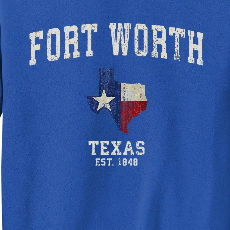 Fort Worth Texas State Flag Sweatshirt