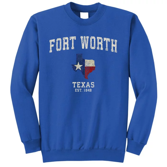 Fort Worth Texas State Flag Sweatshirt