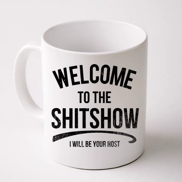 Funny Welcome To The Shitshow Meme Vintage Cool Gift Front & Back Coffee Mug