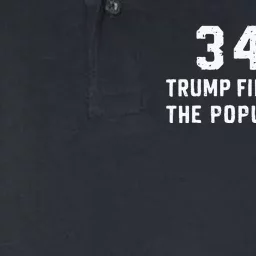 Finally Won The Popular Vote 340 Trump 2024 Convicted Felon Softstyle Adult Sport Polo