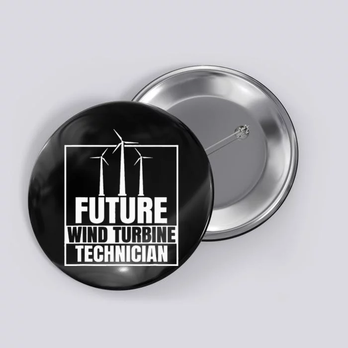 Future Wind Turbine Technician Windmill Button