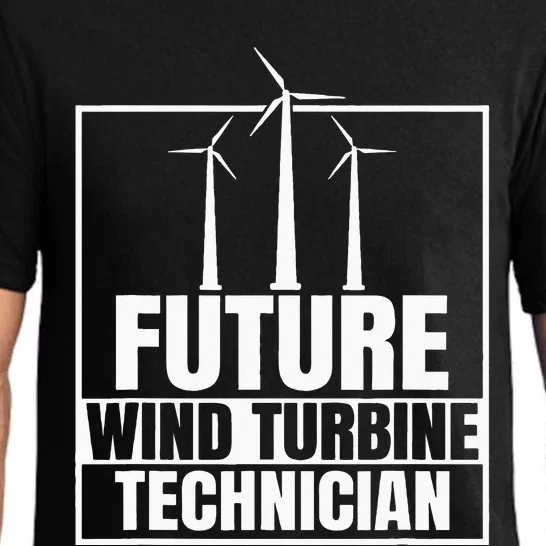 Future Wind Turbine Technician Windmill Pajama Set