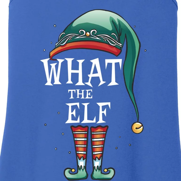 Funny What The Elf Costume Family Matching Christmas Great Gift Ladies Essential Tank