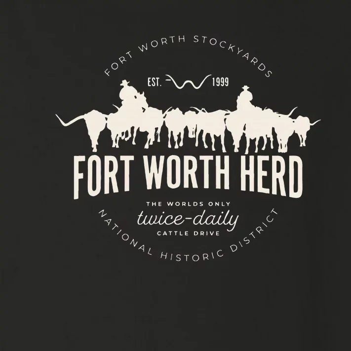 Fort Worth Texas Stockyards And Rodeo Cowboy Toddler Long Sleeve Shirt