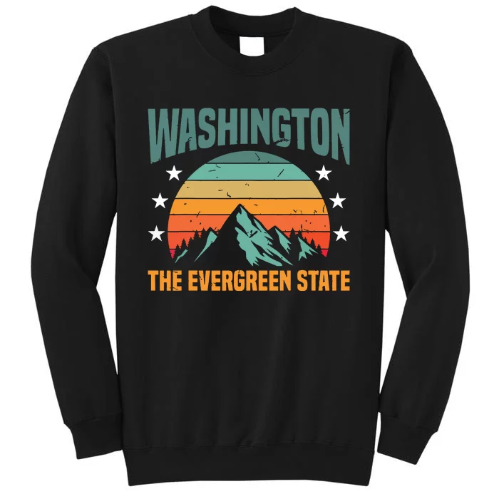 Funny Washington The Evergreen Home Sweatshirt