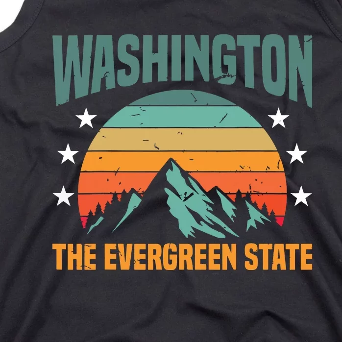 Funny Washington The Evergreen Home Tank Top