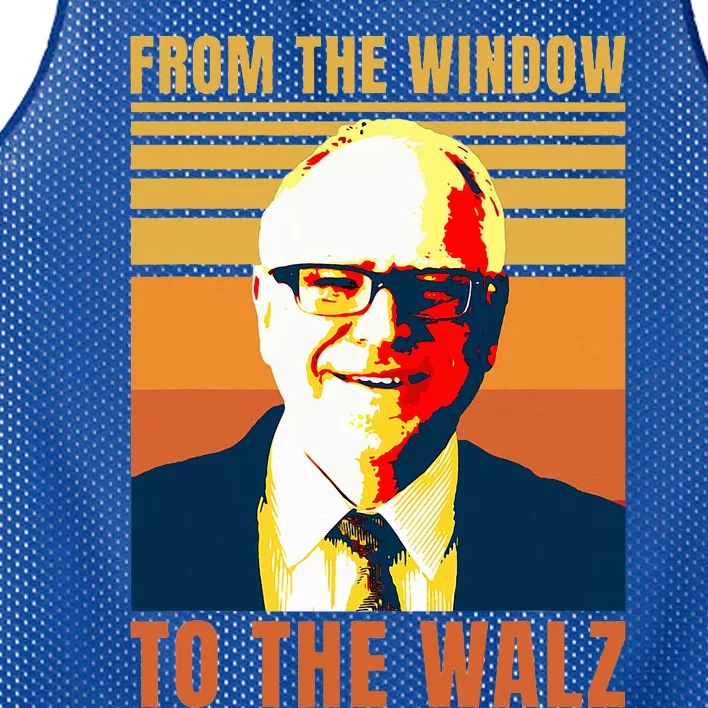 From Window To The Walz Mesh Reversible Basketball Jersey Tank