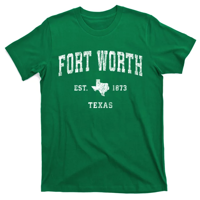 Fort Worth Texas Tx Vintage Athletic Sports T-Shirt