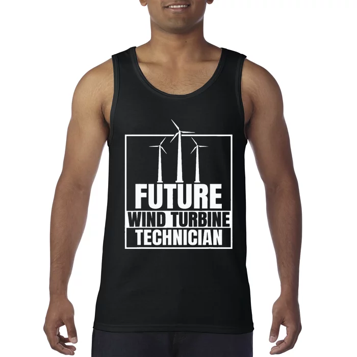 Future Wind Turbine Technician Windmill Tank Top