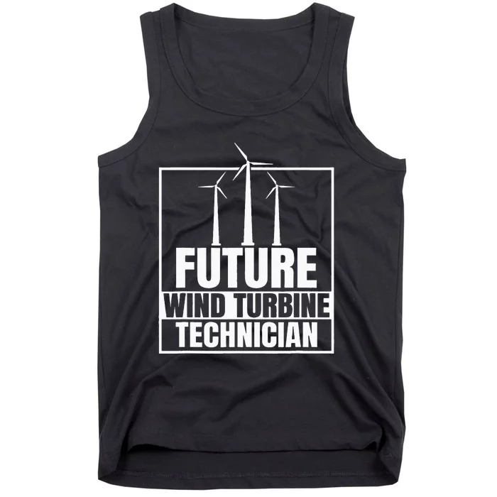 Future Wind Turbine Technician Windmill Tank Top