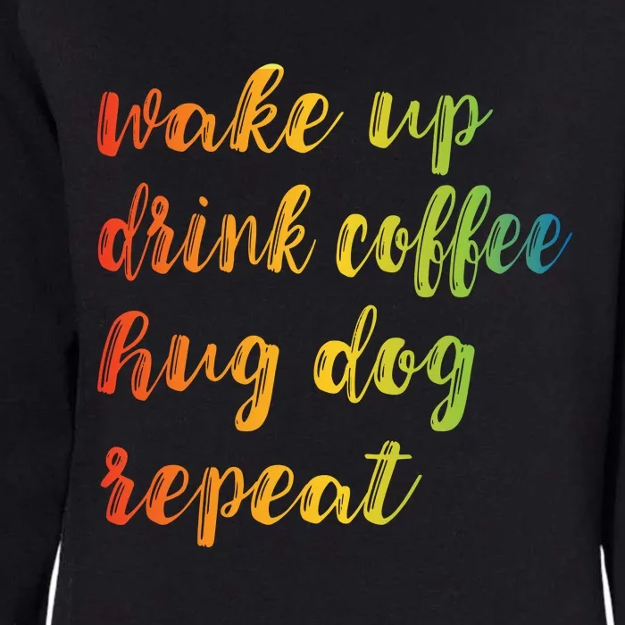 Funny Wake Up To Drink Coffee Womens California Wash Sweatshirt