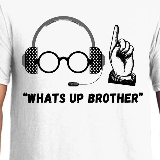 Funny Whats Up Brother Pajama Set