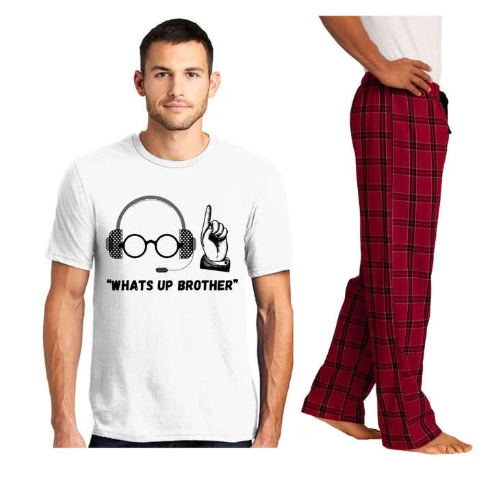 Funny Whats Up Brother Pajama Set