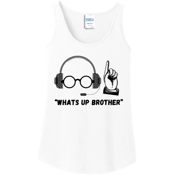 Funny Whats Up Brother Ladies Essential Tank