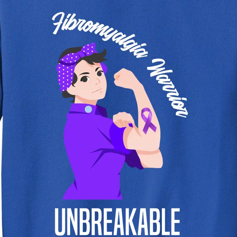 Fibromyalgia Warrior Unbreakable Fibromyalgia Awareness Gift Sweatshirt