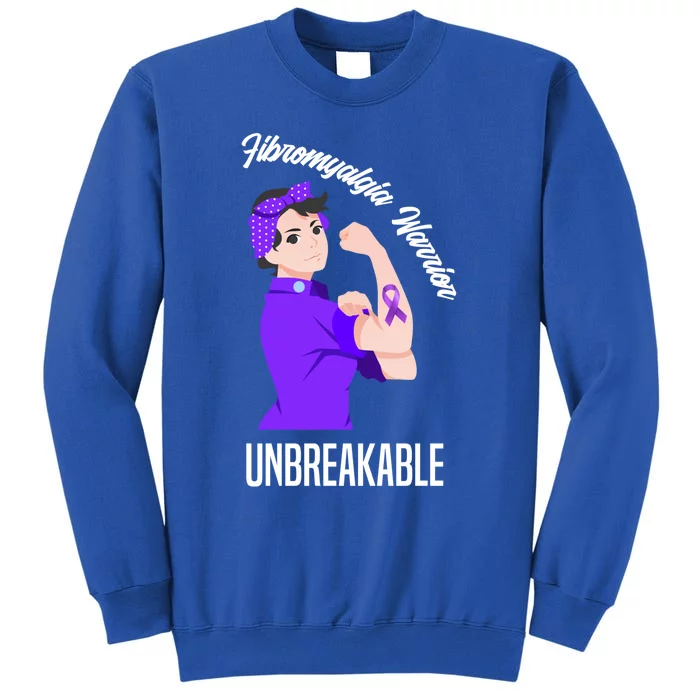 Fibromyalgia Warrior Unbreakable Fibromyalgia Awareness Gift Sweatshirt