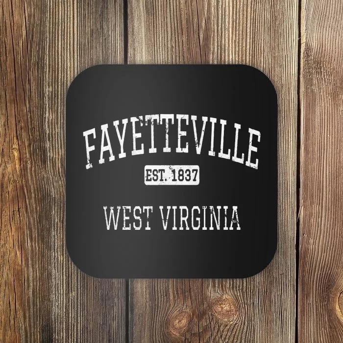 Fayetteville West Virginia WV Vintage Coaster