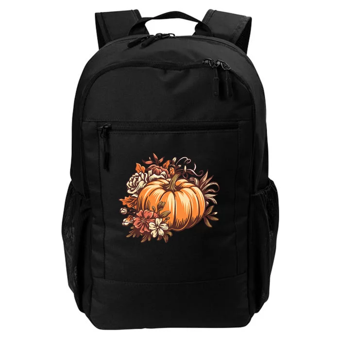 Fall Women Vintage Pumpkin Autumn Graphic Thanksgiving Daily Commute Backpack