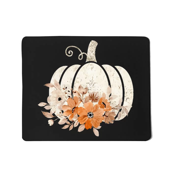 Fall Women Vintage Pumpkin Autumn Graphic Thanksgiving Mousepad