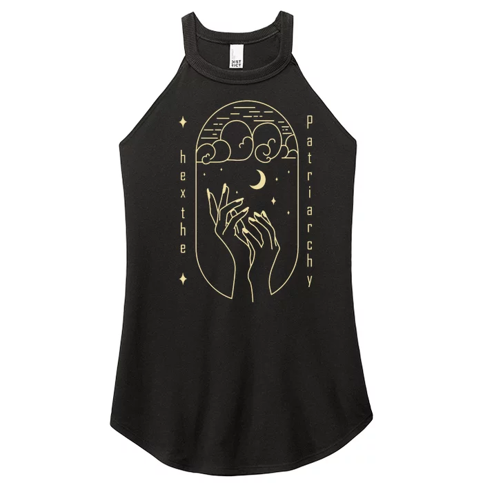 Feminist Witch, Women's Rights Are Human Rights Women’s Perfect Tri Rocker Tank